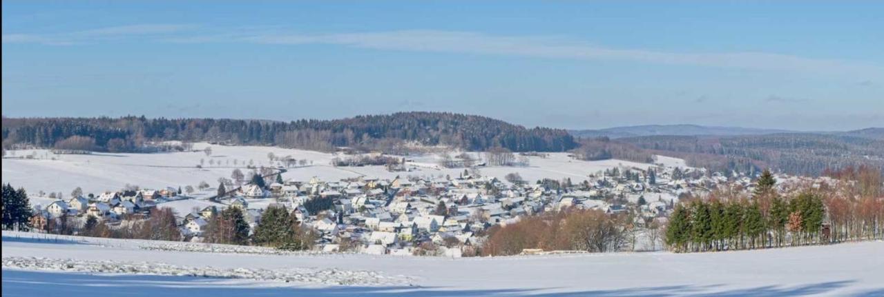 Ferienwohnung Fitness Entspannung Sauna Im Westerwald Derschen Exteriér fotografie
