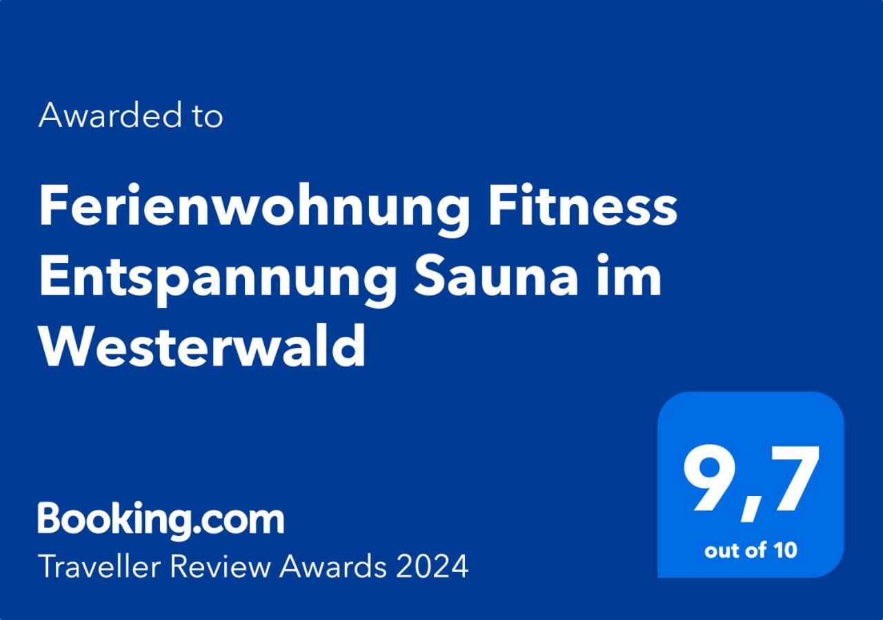 Ferienwohnung Fitness Entspannung Sauna Im Westerwald Derschen Pokoj fotografie